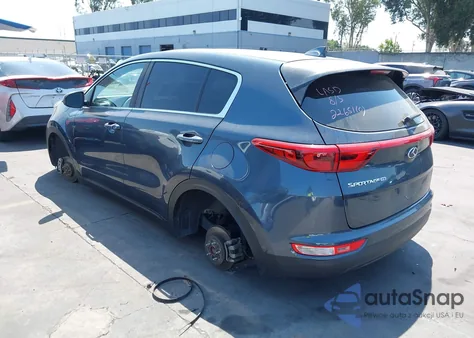 2019 Kia Sportage Lx z USA, uszkodzony, nr VIN KNDPM3AC6K7597419
